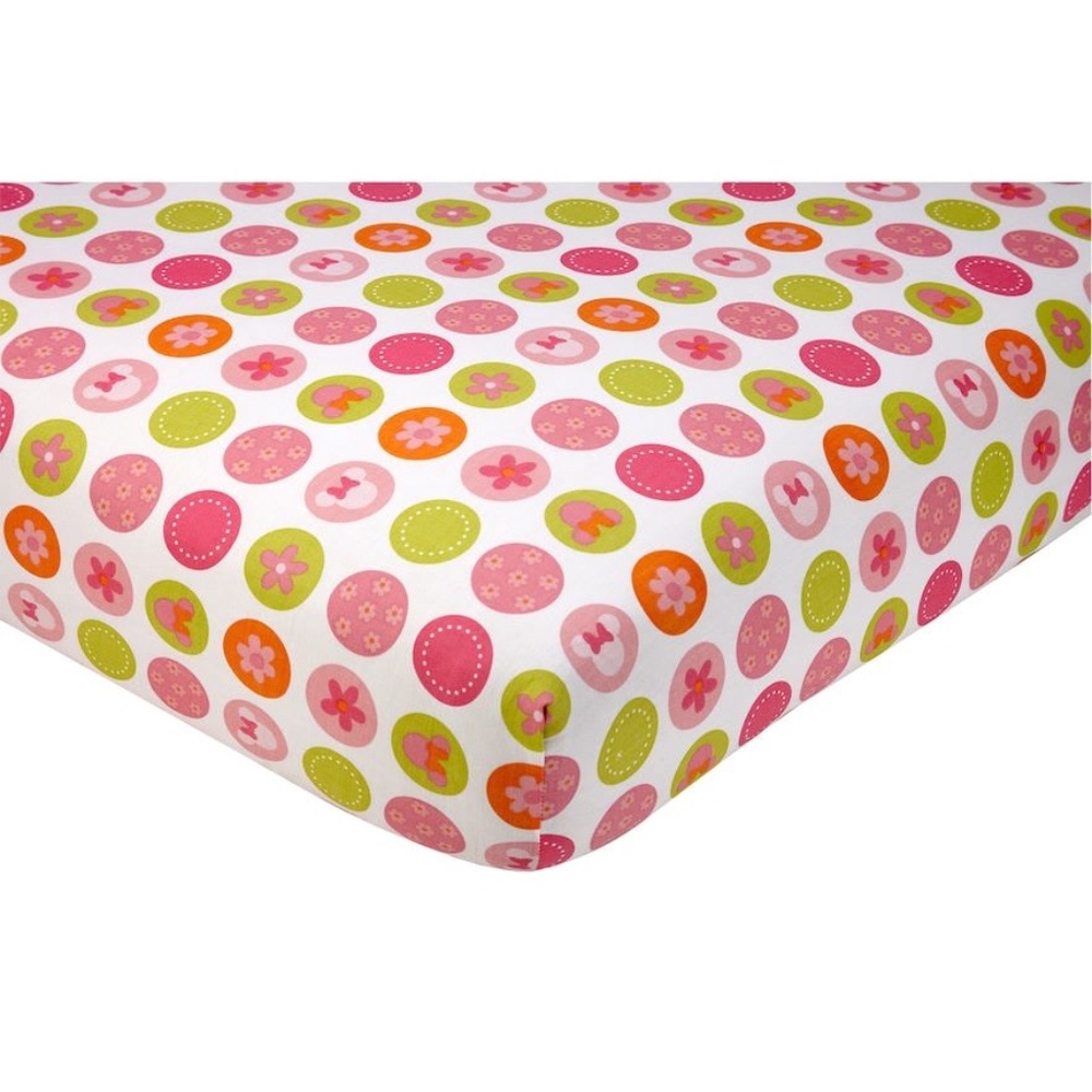 Disney Baby Minnie Mouse Petals Perfect 9-pc. Crib Bedding Set - Picture 6 of 16
